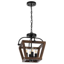Cyril 2-in-1 Iron Pendant Light